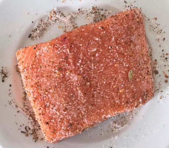 Baco Mercat cookbook cured trout, salmon, or similar fish recipe