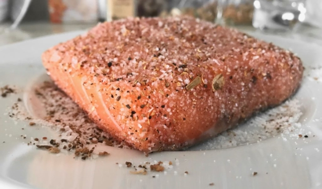 Baco Mercat cookbook cured trout, salmon, or similar fish recipe