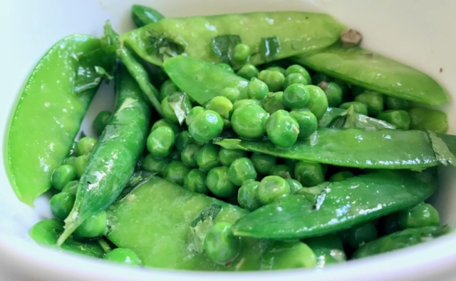 Alex Guarnaschelli The Home Cook cookbook healthy spring recipe for fresh and frozen pea salad