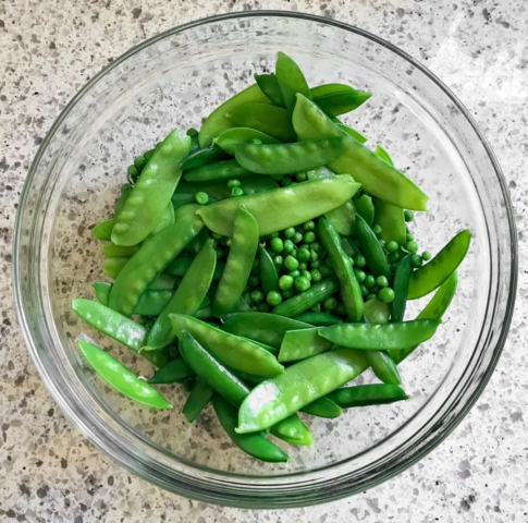 Alex Guarnaschelli The Home Cook cookbook healthy spring recipe for fresh and frozen pea salad