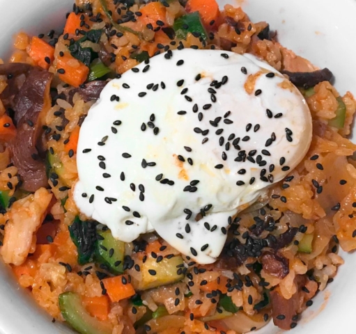 Cook Korean cookbook recipe recipes bibimbap dinner