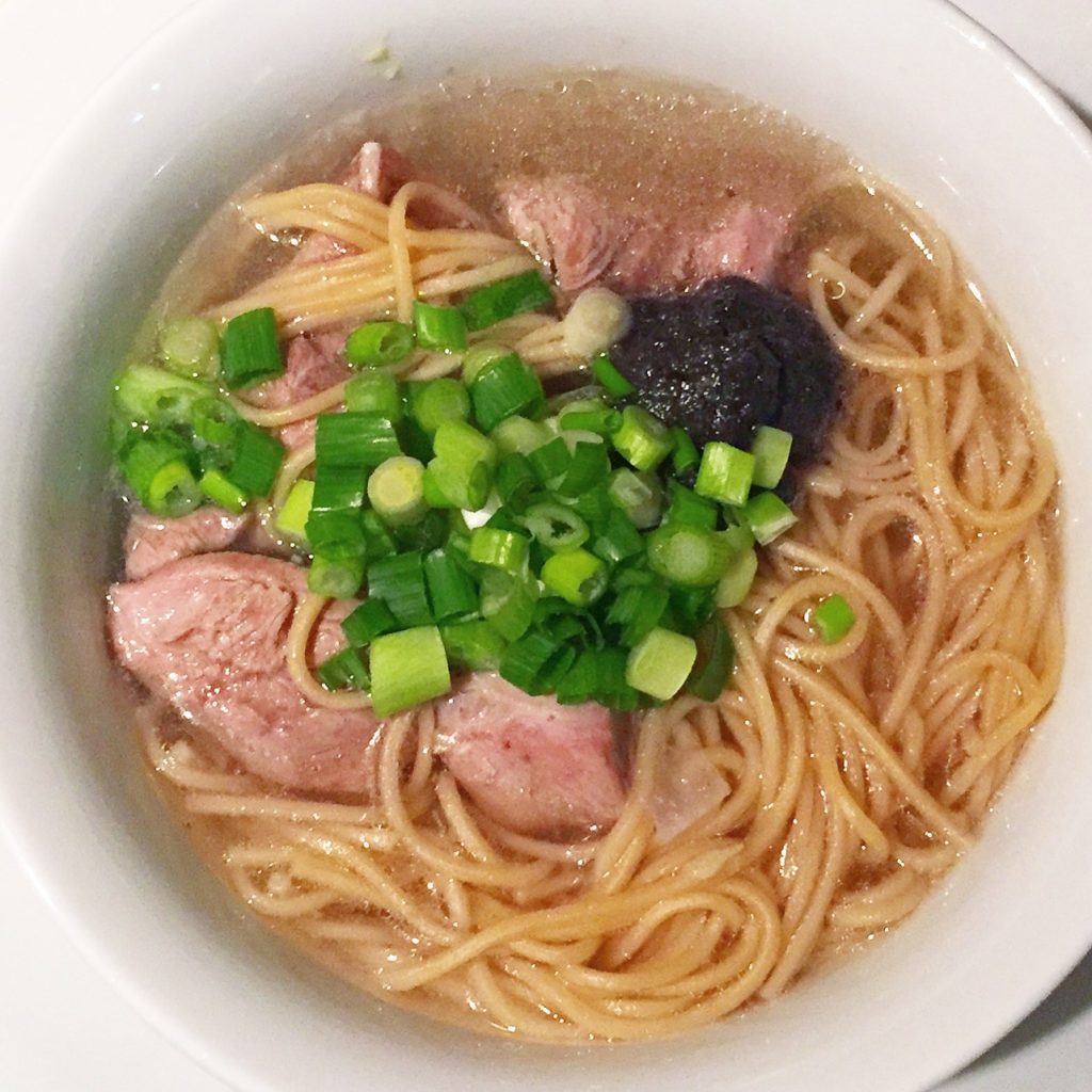 Recipe cook cooking homemade miso ramen leftover Thanksgiving turkey with black sesame paste Japanese healthy comfort food