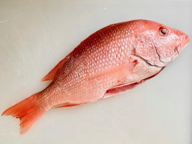 Red snapper fish from My Mexico City Kitchen cookbook, spicy recipe fresh healthy cook food salsa verde roja, Contramar chef Gabriela Camara